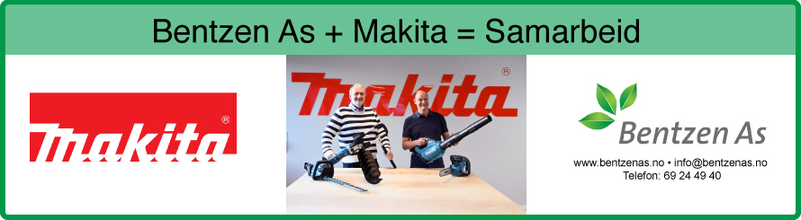 bentzen og makita samarbeid